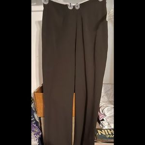 Bianca 4Way Stretch Dress Pants ~ Sz 18~ Brown ~ High Rise ~like new